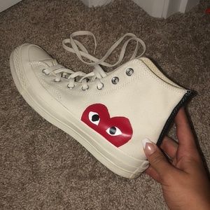 authentic comme de garçon converse MENS 6 WOMENS 8